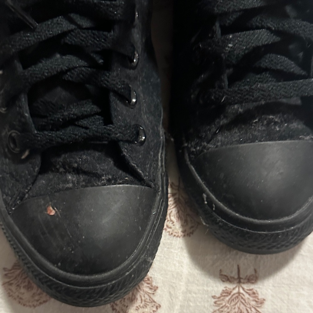 Converse Black High-Top Sneakers - Picture 6 of 6